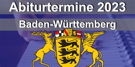 Abiturtermine